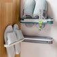 3-in-1 Wall Mounted Shoe & Slipper Holder Rack