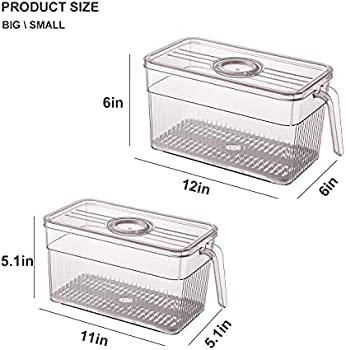 Acrylic Handle Freezer Boxes