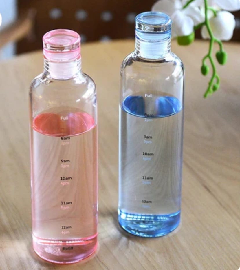 GlassFlow Tracker Bottle – 4 Sizes to Match Your Routine