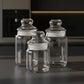 Delisoga 3-Piece Storage Jar Set