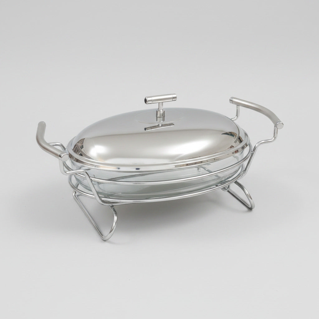 Premium Glass & Stainless Steel Buffet Collection