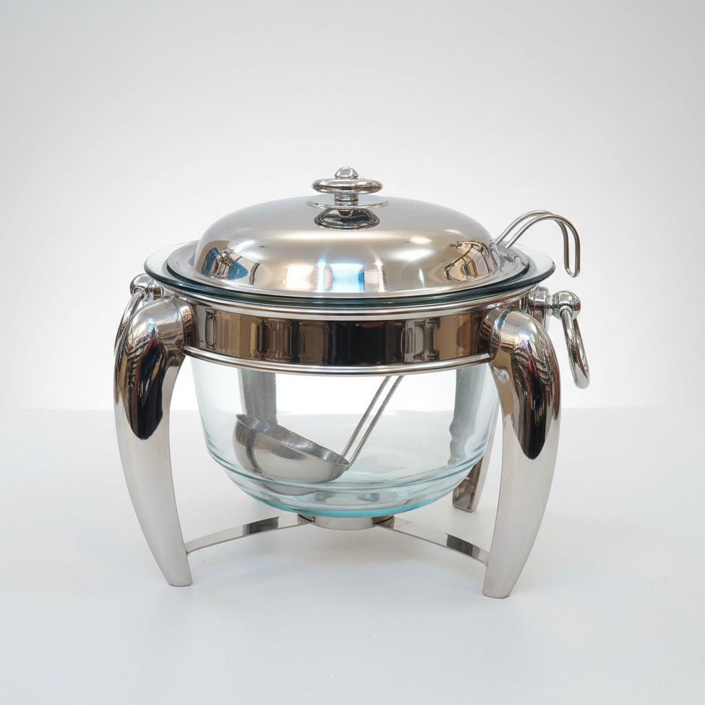 Premium Glass & Stainless Steel Buffet Collection