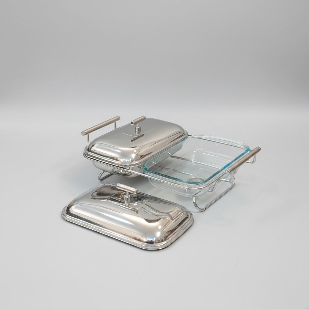 Premium Glass & Stainless Steel Buffet Collection