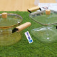 Luxurious Clear Glass Cookware