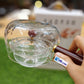 Japanese Style Heat-Resistant Glass Teapot with Wooden Handle & Infuser