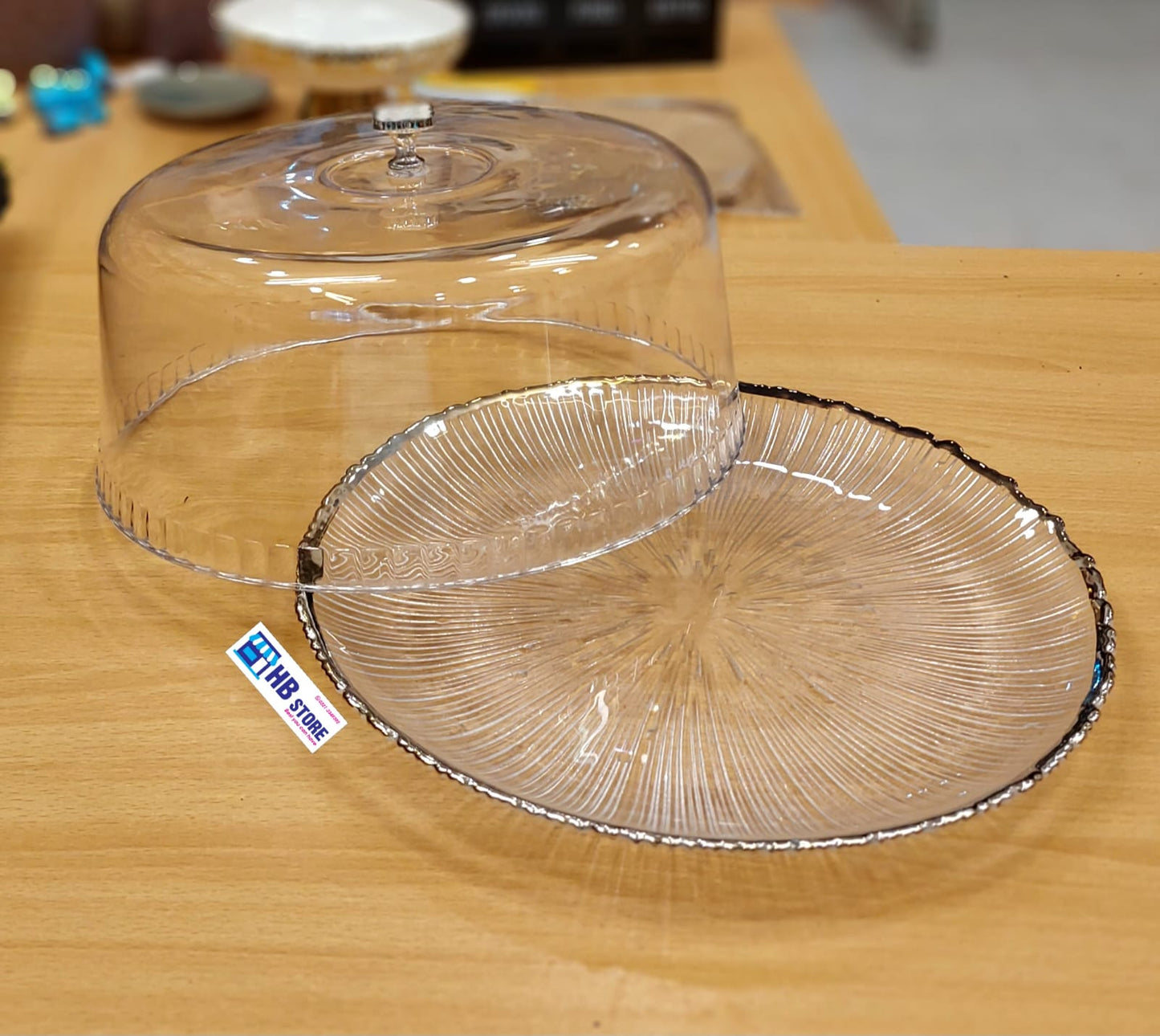 Elegant Domed Cake Stand