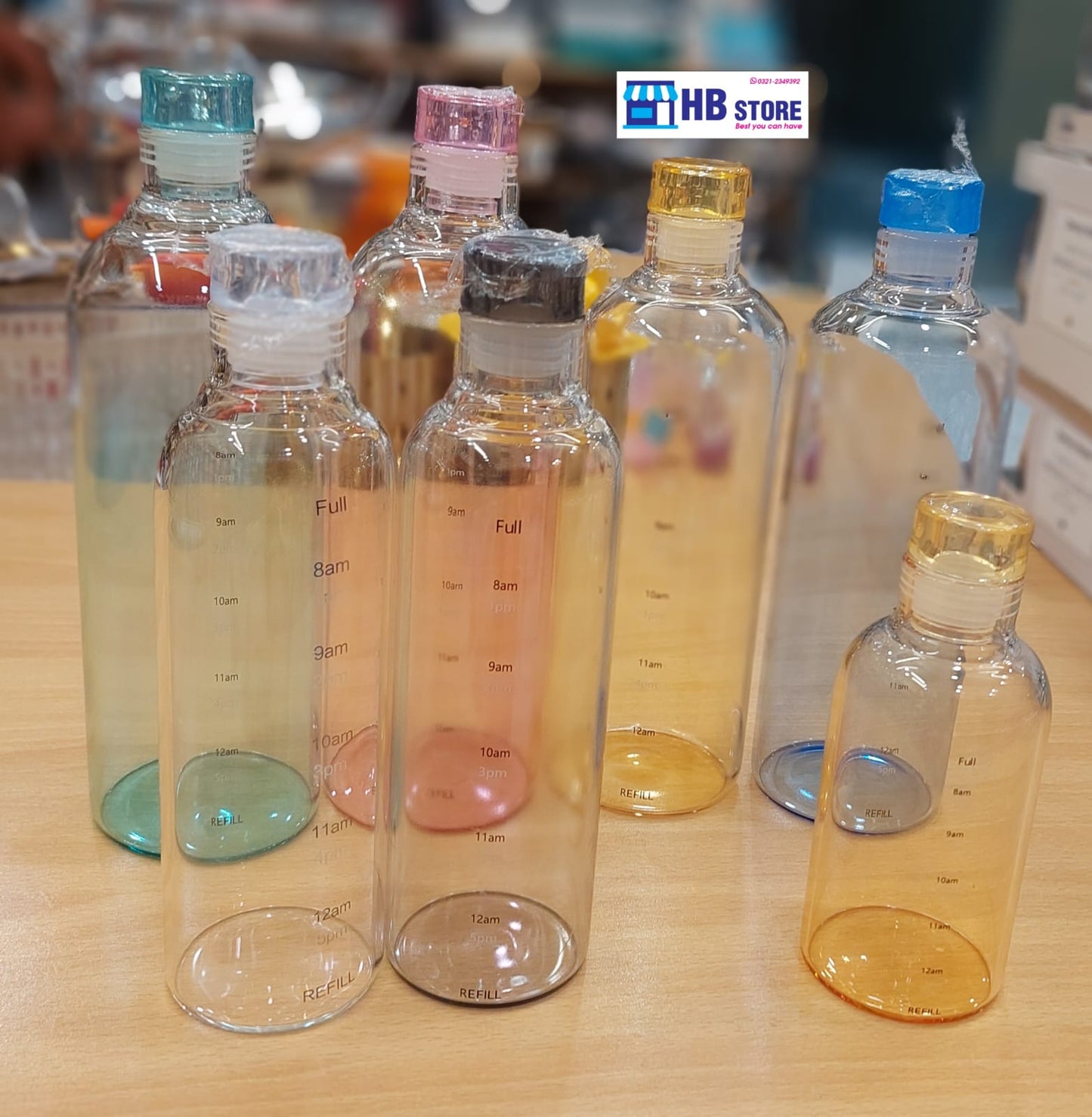 GlassFlow Tracker Bottle – 4 Sizes to Match Your Routine