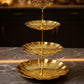 Three Layer PVC Plastic Cake Display Stand