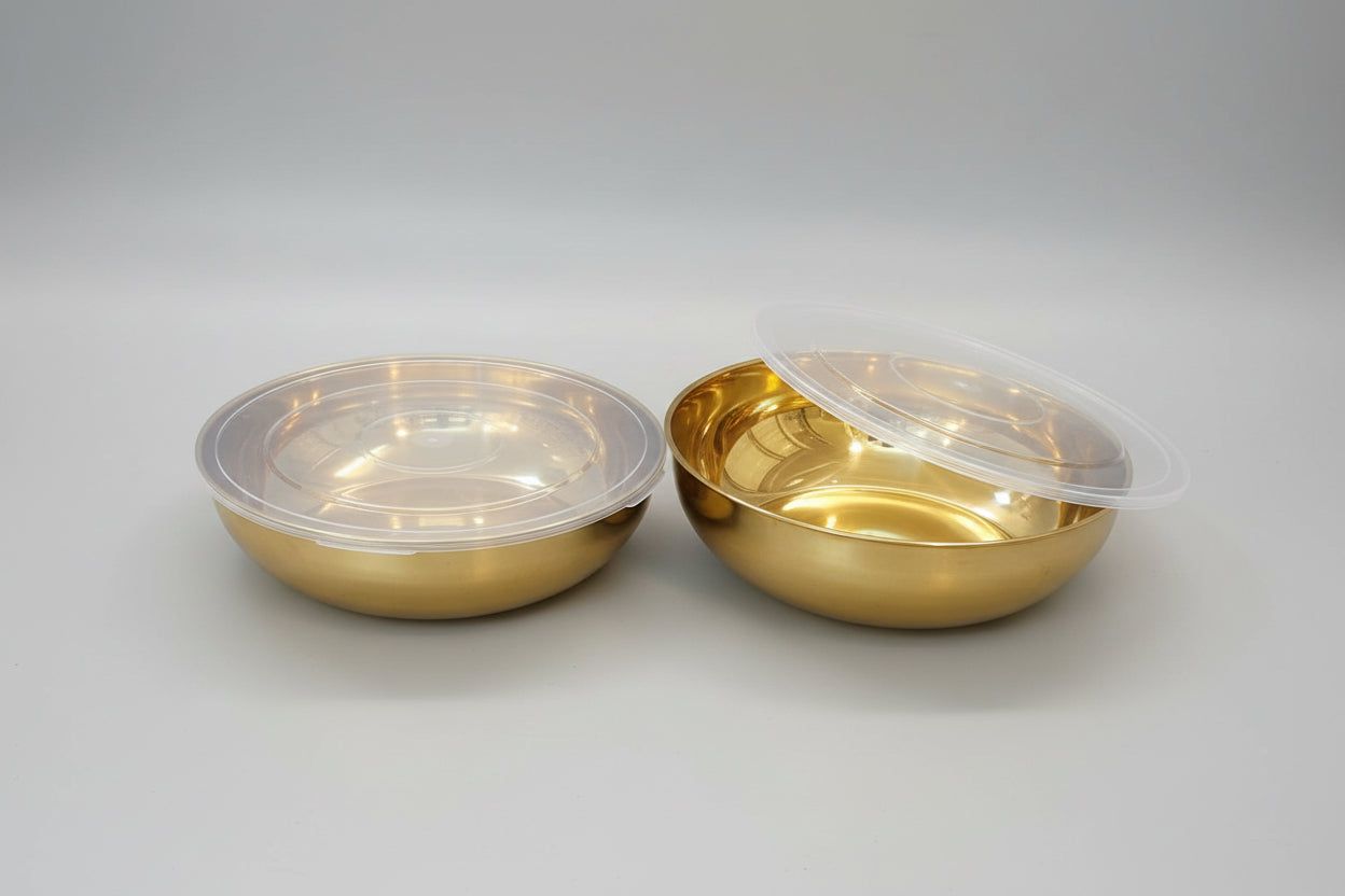 Luxe Steel Bowl