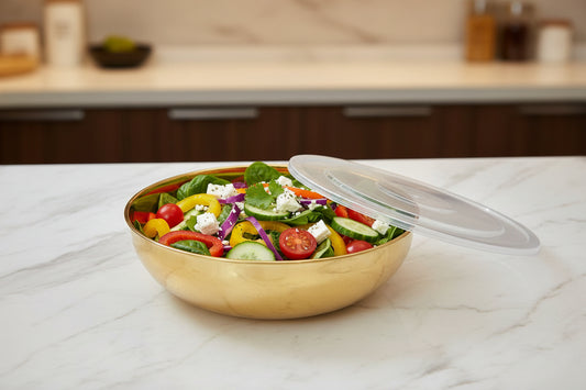 Luxe Steel Bowl