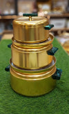 Luxury Gold Insulated Hot Pot Casserole Set (3-Piece)