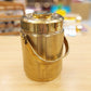 Luxury Gold-Tone Stainless Steel Tiffin Carrier