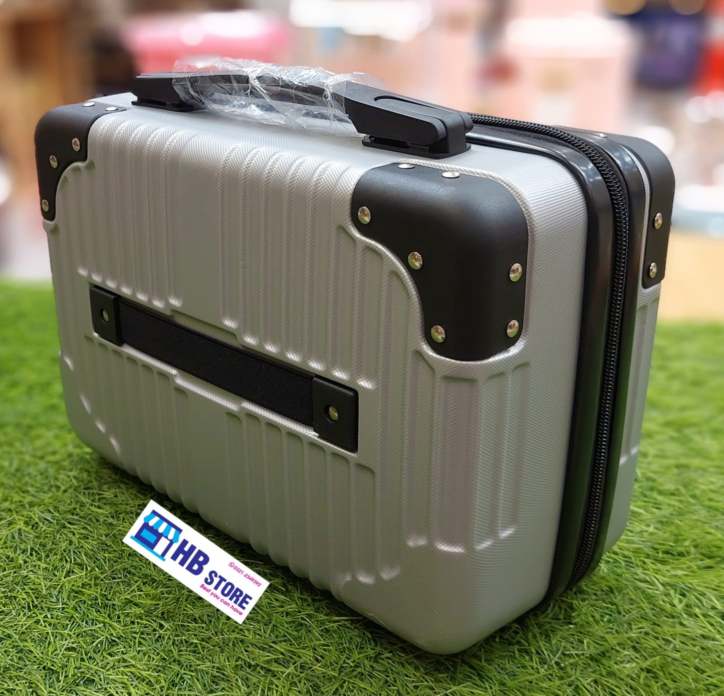 Luggage Style Portable Cosmetic Bag