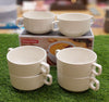 Danny Home™ 6 Pcs White Porcelain Soup Bowl Set