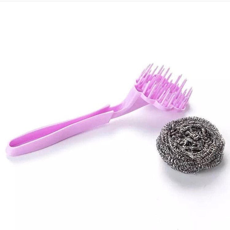 Wire Ball Cleaning Brush, Dish Cleaning Brush (Random Color)