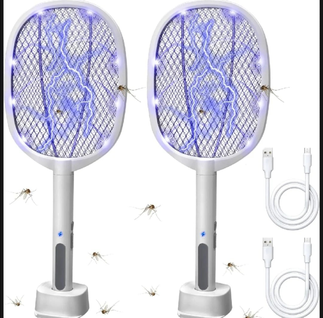2-in-1 Rechargeable Mosquito Killer Racket