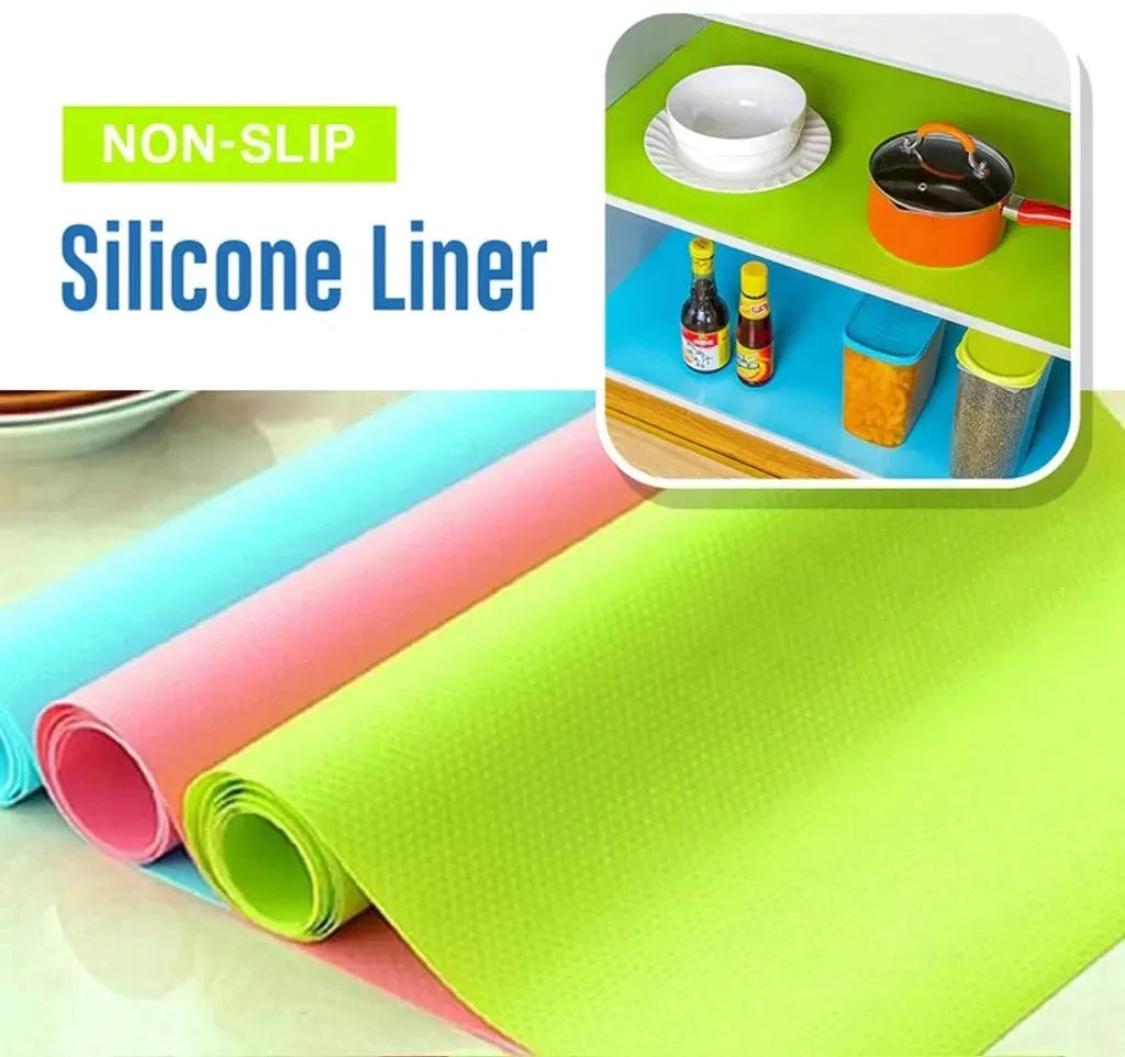 Anti-Slip Roll For Refrigerator/Kitchen/Cabinet Moisture-Proof Waterproof Dust