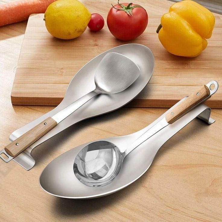 Stainless Steel Cooking Spoon Holder