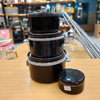4 Piece Hot Pot Insulated Casserole Set Buffet Food Warmer Black