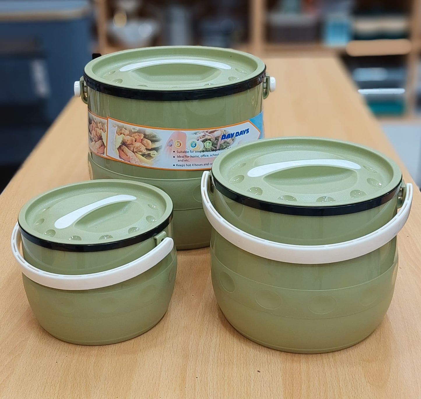 Insulated Hot Pot Casserole Food Warmer Set