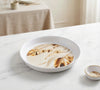 Royal Feather Double-Glazed Deep Rice Serving Tray