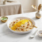 Royal Feather Double-Glazed Deep Rice Serving Tray