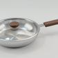 24cm SleekCook Matte Brown Handle Frying Pan