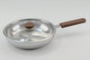 24cm SleekCook Matte Brown Handle Frying Pan