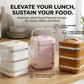 Insulated 3-Layer Lunch Box and Picnic Food Warmer