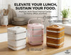 Insulated 3-Layer Lunch Box and Picnic Food Warmer