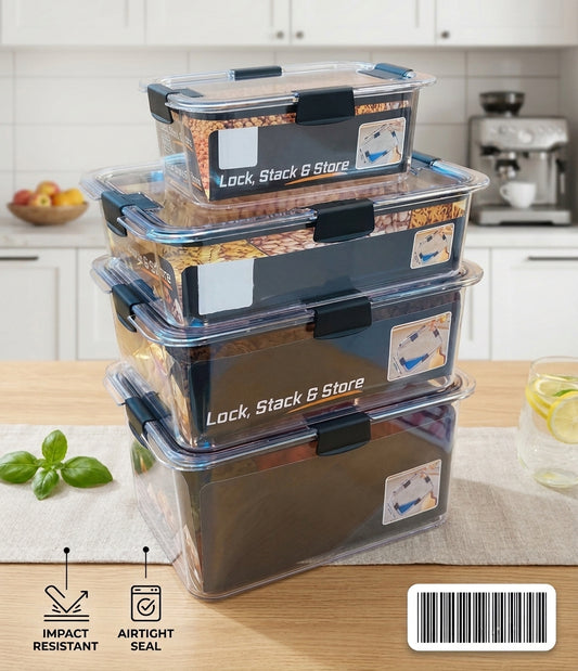 Clear Airtight Food Storage Container