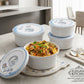3-Piece Melamine  Hot Pot Casserole Set