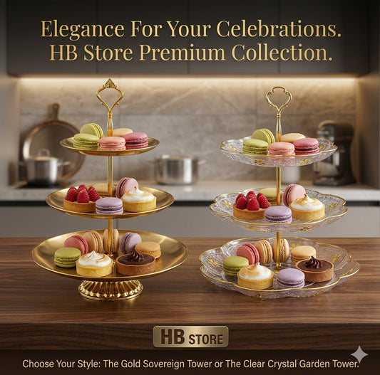 The Majestic 3-Tier Dessert Stand