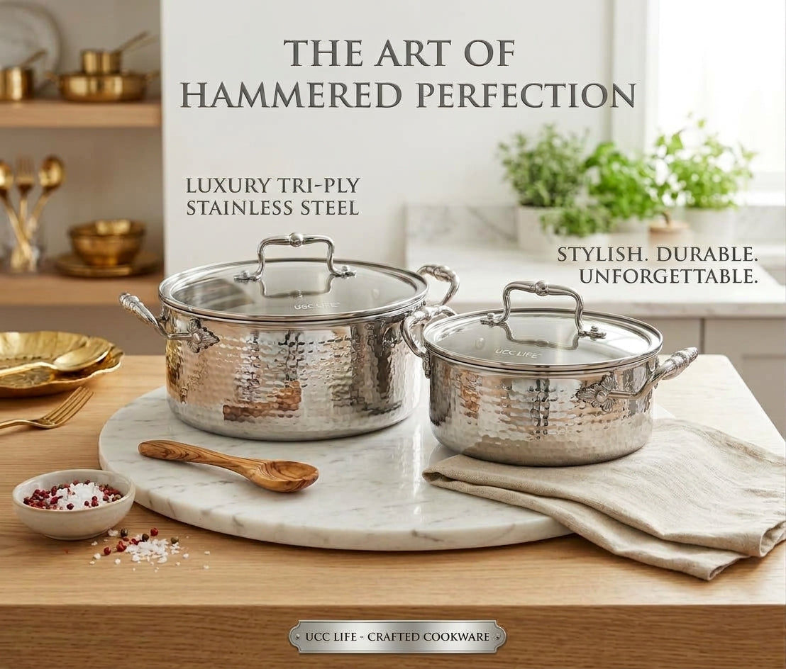 UCC LIFE Premium Hammered Pot