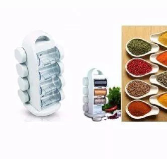 8pcs Rotate Spice Rack