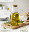 Pure Drizzle Glass Oil Jug