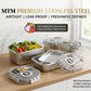 MTM Premium 304 Stainless Steel Airtight Food Storage Box
