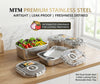 MTM Premium 304 Stainless Steel Airtight Food Storage Box
