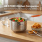 3-in-1 Stainless Steel Steamer & Deep Frying Basket