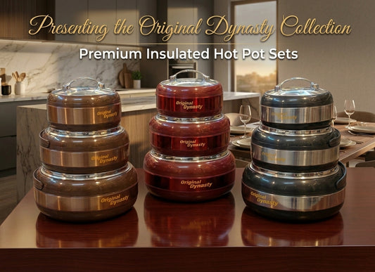 Dynasty Classic Premium Insulated Hot Pot Set