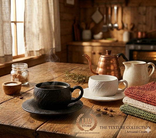 Zenith Stone Ceramic Cup & Saucer