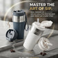 Dual-Sip Stainless Steel Travel Coffee Mug