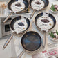 DSFE Tri-Ply Stainless Steel Laser-Crafted Honeycomb Fry Pan