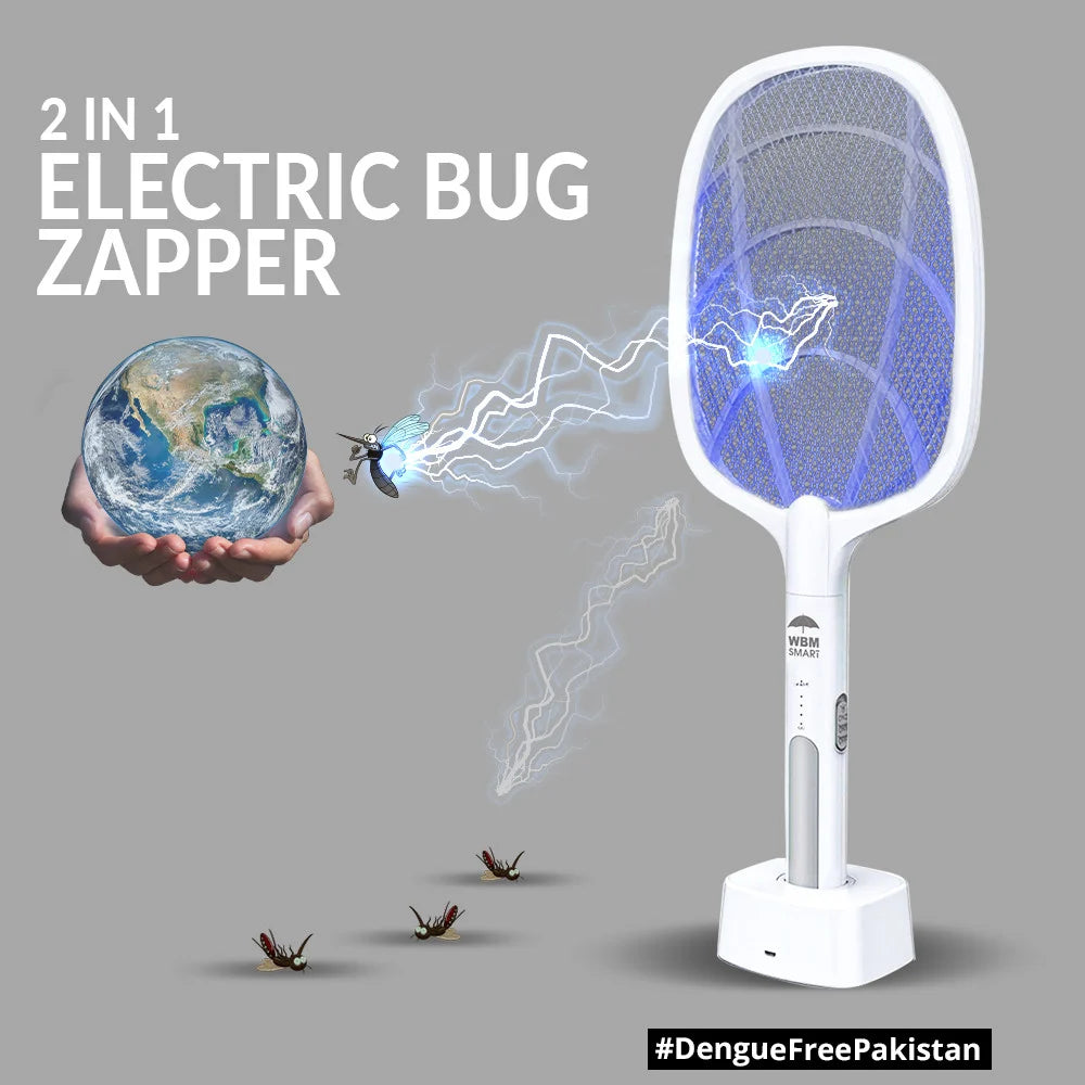 Mosquito Killer Racket & Lamp