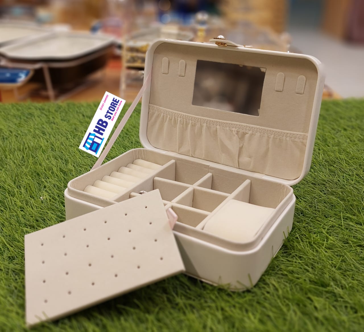 THE STYLE SUTRA 2-Layer Jewelry Organizer Box