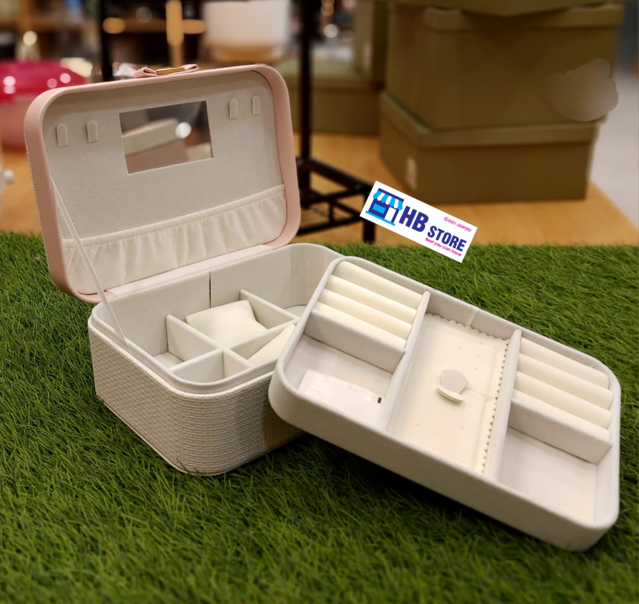 THE STYLE SUTRA 2-Layer Jewelry Organizer Box