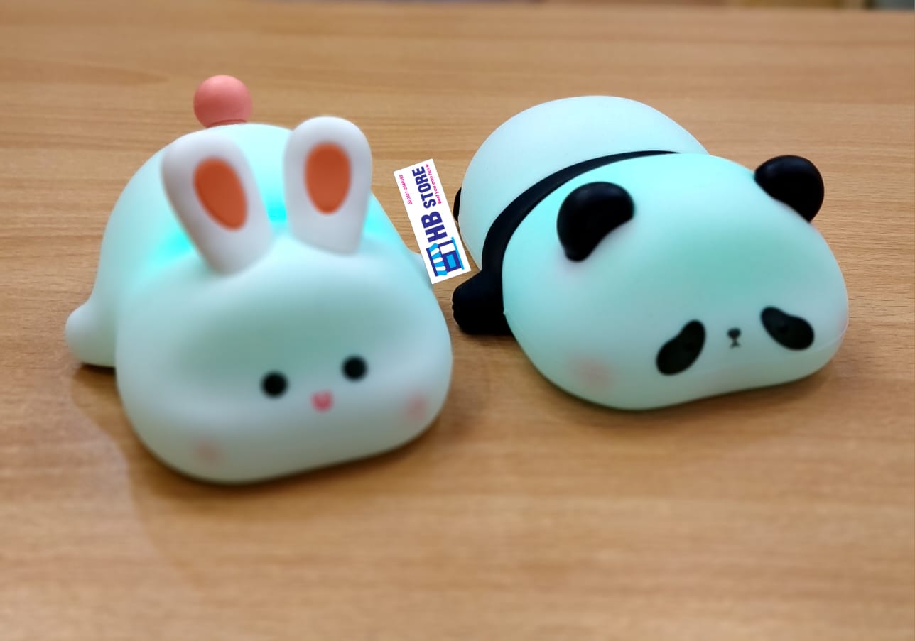 CUTE SILICON LED NIGHT LIGHT USB RECHARGEABLE TOUCH CONTROL