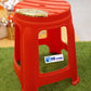 Colorful and sturdy, plastic stools