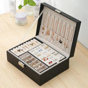 LEATHER JEWELLERY ORGANIZER