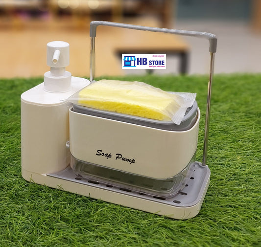 Compact Liquid Dish Soap Pump and Organizer